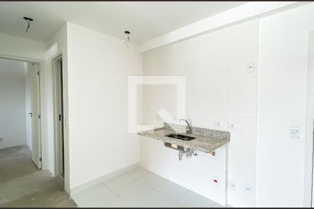 Sala/cozinha de apartamento à venda com 2 quartos, 46m² em Chácara Tatuapé, São Paulo