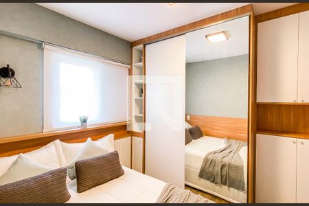 Suite  de apartamento à venda com 2 quartos, 47m² em Chácara Tatuapé, São Paulo