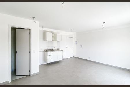 Sala/cozinha de apartamento à venda com 1 quarto, 46m² em Chácara Tatuapé, São Paulo