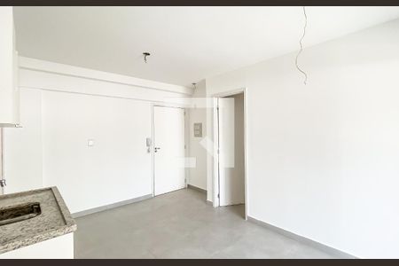 Sala /cozinha de apartamento à venda com 1 quarto, 34m² em Chácara Tatuapé, São Paulo