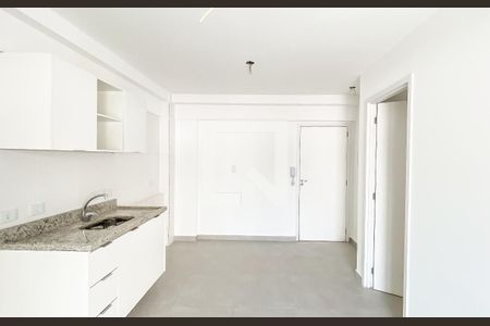Sala /cozinha de apartamento à venda com 1 quarto, 34m² em Chácara Tatuapé, São Paulo