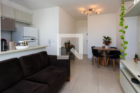 Sala  de apartamento à venda com 2 quartos, 56m² em Vila Andrade, São Paulo