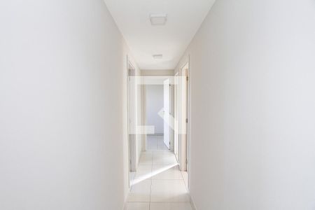 Corredor de apartamento para alugar com 3 quartos, 97m² em Caiçaras, Belo Horizonte