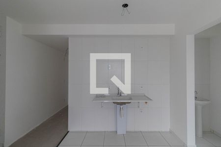 Sala/Cozinha/Área de Serviço  de apartamento para alugar com 2 quartos, 39m² em Jardim Maringa, São Paulo