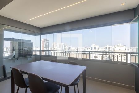 Varanda da Sala de apartamento para alugar com 2 quartos, 62m² em Planalto Paulista, São Paulo