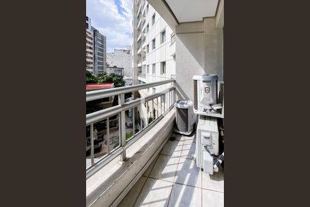 Varanda de apartamento à venda com 1 quarto, 48m² em Consolação, São Paulo
