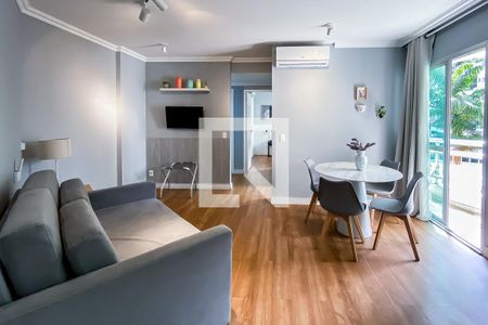 Sala / Cozinha de apartamento à venda com 1 quarto, 48m² em Consolação, São Paulo