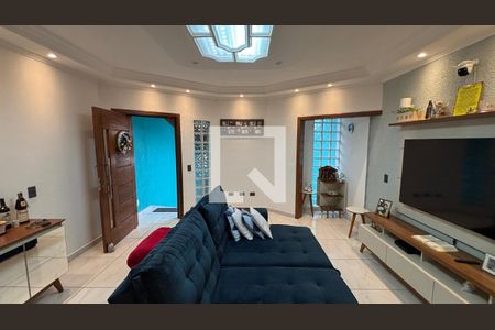 Sala de casa à venda com 3 quartos, 247m² em Parque Gerassi, Santo André