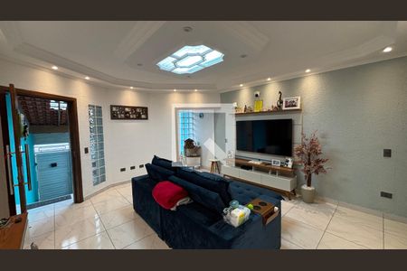 Sala de casa à venda com 3 quartos, 247m² em Parque Gerassi, Santo André