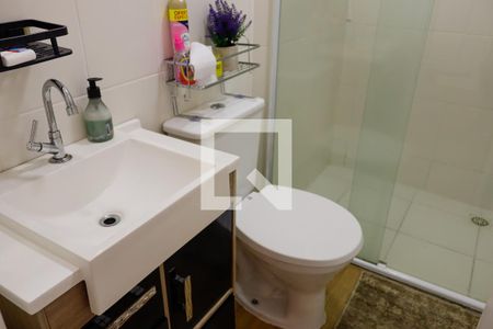 Banheiro de apartamento para alugar com 1 quarto, 30m² em Conceicao, Osasco