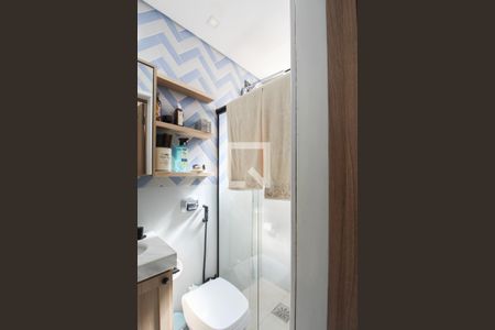 Banheiro da Suíte de apartamento à venda com 3 quartos, 102m² em Cidade Nova, Belo Horizonte