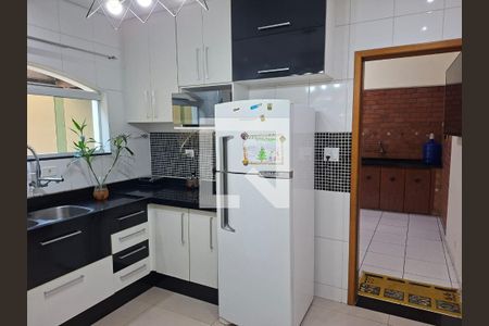 Cozinha de casa à venda com 3 quartos, 195m² em Jardim Ana Maria, Santo André