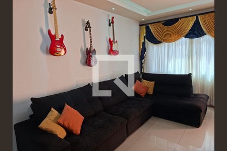 Sala de casa à venda com 3 quartos, 195m² em Jardim Ana Maria, Santo André