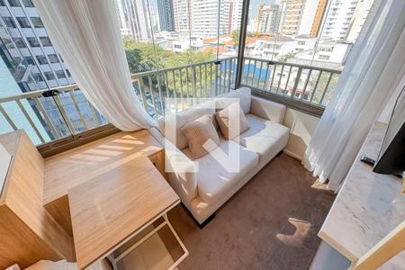 Sala/Quarto de apartamento para alugar com 1 quarto, 27m² em Vila Mariana, São Paulo