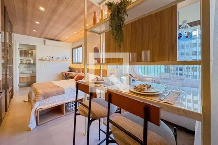 Sala/Quarto de apartamento para alugar com 1 quarto, 27m² em Vila Mariana, São Paulo