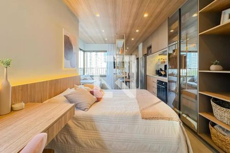 Sala/Quarto de apartamento para alugar com 1 quarto, 27m² em Vila Mariana, São Paulo