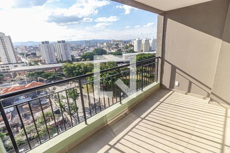 Varanda do Studio de apartamento para alugar com 1 quarto, 30m² em Mooca, São Paulo
