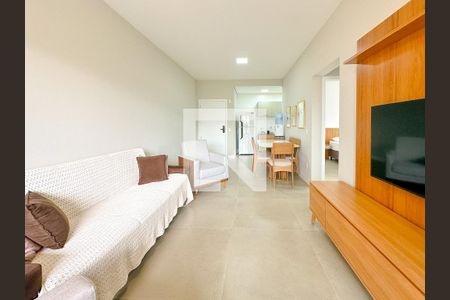 Sala de TV de apartamento para alugar com 2 quartos, 75m² em Ingleses do Rio Vermelho, Florianópolis