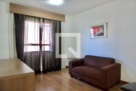 Sala e Cozinha de kitnet/studio à venda com 1 quarto, 40m² em Barro Preto, Belo Horizonte