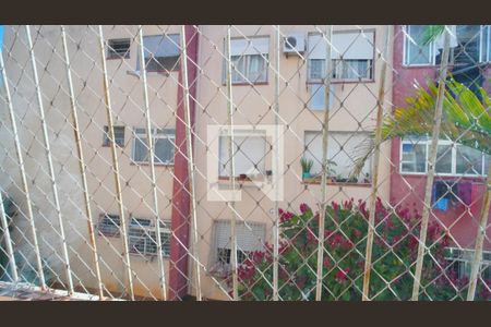 Vista  da Sala e cozinha  de apartamento para alugar com 1 quarto, 28m² em Jardim Dona Leopoldina, Porto Alegre