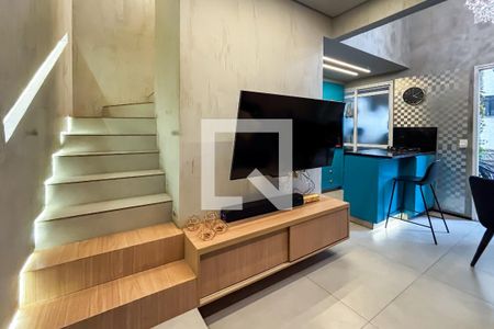 Sala de apartamento para alugar com 1 quarto, 50m² em Paraíso, São Paulo