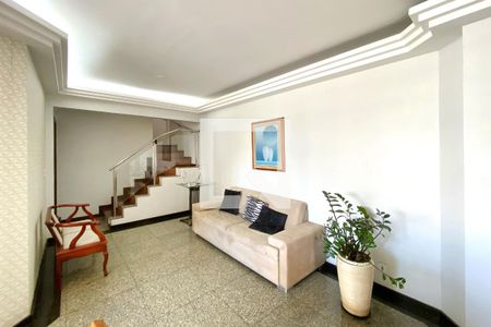 Sala de apartamento à venda com 6 quartos, 244m² em União, Belo Horizonte