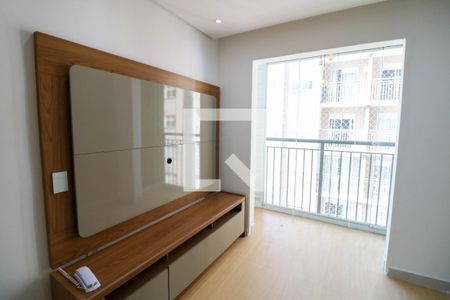 Sala / Cozinha de apartamento à venda com 1 quarto, 29m² em Jardim Caravelas, São Paulo