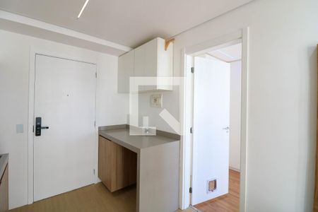 Sala / Cozinha de apartamento à venda com 1 quarto, 29m² em Jardim Caravelas, São Paulo