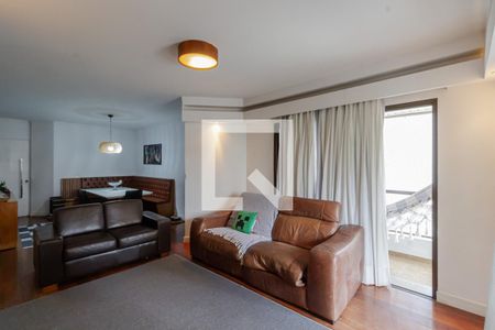 Sala de apartamento à venda com 3 quartos, 120m² em Indianópolis, São Paulo