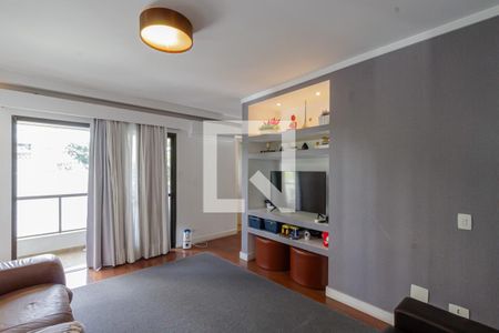 Sala de apartamento à venda com 3 quartos, 120m² em Indianópolis, São Paulo