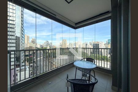 Varanda de apartamento para alugar com 1 quarto, 24m² em Liberdade, São Paulo