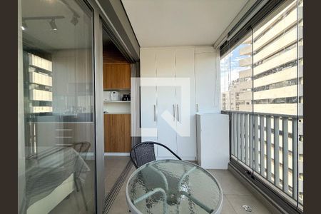Varanda de apartamento para alugar com 1 quarto, 24m² em Liberdade, São Paulo