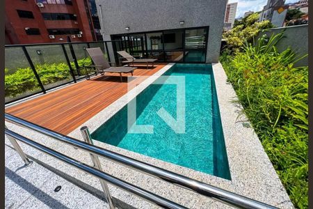 Piscina de apartamento à venda com 1 quarto, 61m² em Santa Efigênia, Belo Horizonte