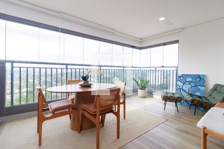 Sala - Varanda de apartamento para alugar com 2 quartos, 210m² em Santo Amaro, São Paulo