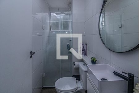 banheiro social_2 de apartamento à venda com 2 quartos, 42m² em Jardim Sao Saverio, São Paulo