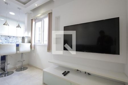 Sala de apartamento à venda com 2 quartos, 100m² em Vila Metalúrgica, Santo André