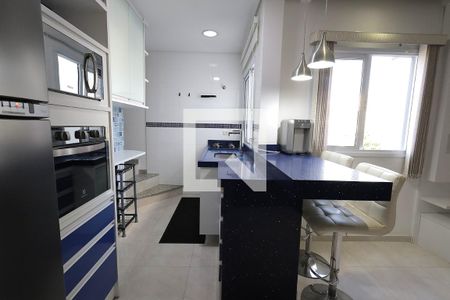 Cozinha de apartamento à venda com 2 quartos, 100m² em Vila Metalúrgica, Santo André