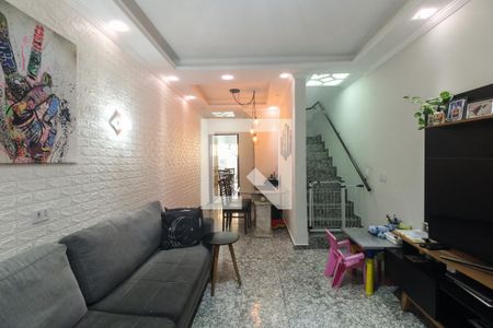 Sala  de casa para alugar com 2 quartos, 84m² em Vila Esperança, São Paulo