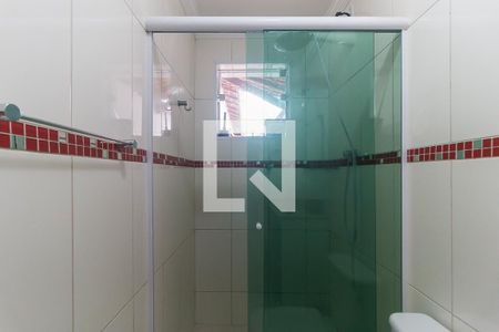 Banheiro da Suíte de casa para alugar com 2 quartos, 90m² em Vila Jundiai, Mogi das Cruzes