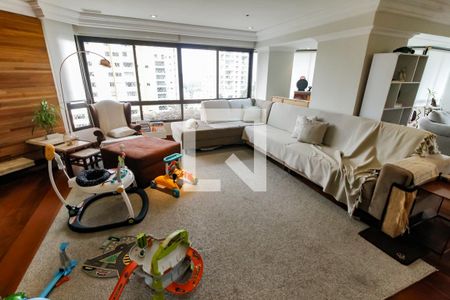 Sala 2 de apartamento à venda com 4 quartos, 285m² em Paraíso do Morumbi, São Paulo