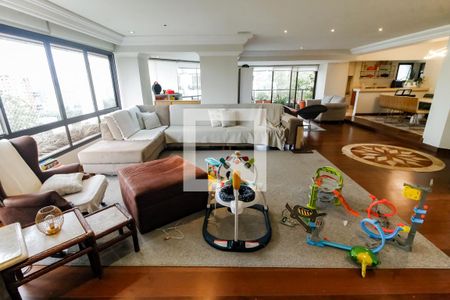 Sala 2 de apartamento à venda com 4 quartos, 285m² em Paraíso do Morumbi, São Paulo