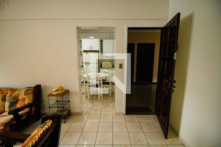 Sala de apartamento para alugar com 2 quartos, 84m² em Canto do Forte, Praia Grande
