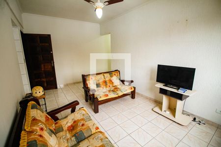Sala de apartamento para alugar com 2 quartos, 84m² em Canto do Forte, Praia Grande