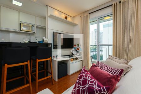 Sala de apartamento para alugar com 1 quarto, 36m² em Jardim Ampliacao, São Paulo