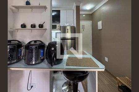 Sala/Cozinha de apartamento para alugar com 2 quartos, 90m² em Parque Novo Oratório, Santo André