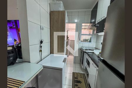 Sala/Cozinha de apartamento para alugar com 2 quartos, 90m² em Parque Novo Oratório, Santo André