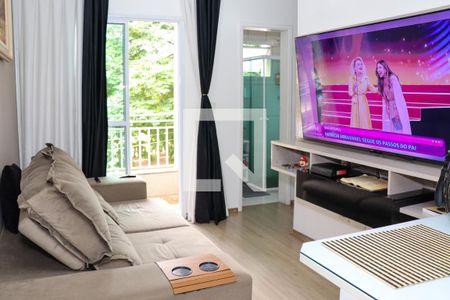 Sala/Cozinha de apartamento para alugar com 2 quartos, 90m² em Parque Novo Oratório, Santo André