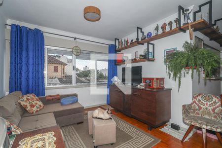 Sala de apartamento à venda com 3 quartos, 121m² em Santana, Porto Alegre