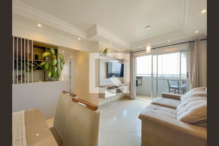 Sala de apartamento para alugar com 3 quartos, 74m² em Jaguaribe, Osasco