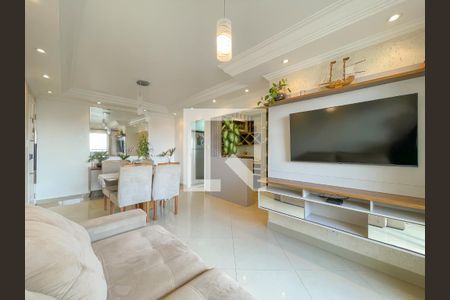 Sala de apartamento para alugar com 3 quartos, 74m² em Jaguaribe, Osasco